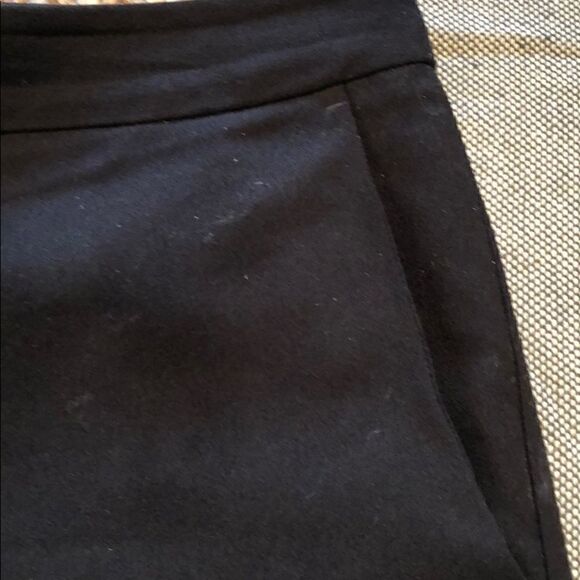 EUC Banana Republic Crepe Wide Leg Pants Black 10 - Picture 3 of 8